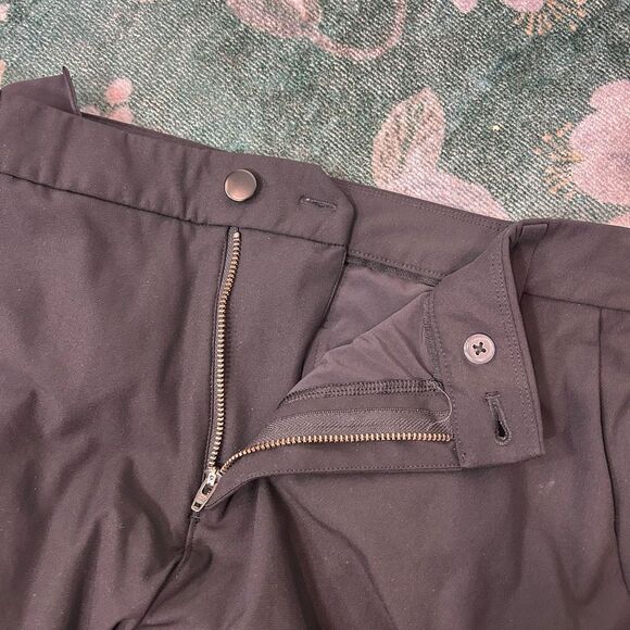 Lululemon Pants Mens Size 34 Black ABC Classic Fit Performance Stretch Chino - Picture 13 of 16